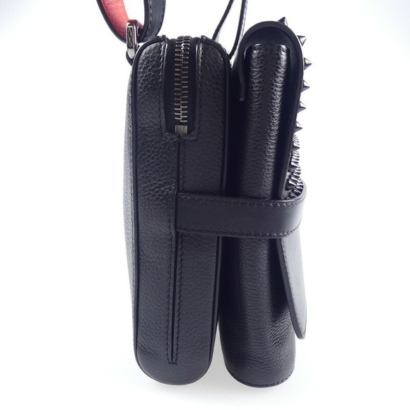 Christian Louboutin Leather Bag BENECH Calfskin REPORTER Shoulder - Picture 3 of 16